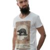 tshirt-white-wild-and-gentle-for-men-exclusive-design
