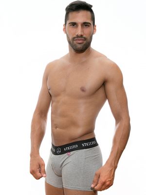 boxer-grey-for-men-Underwear-stezzo-vivere